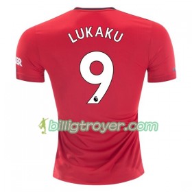 Billige Fotballdrakter Manchester United Romelu Lukaku 9 Hjemmedraktsett 2019/20 Kortermet